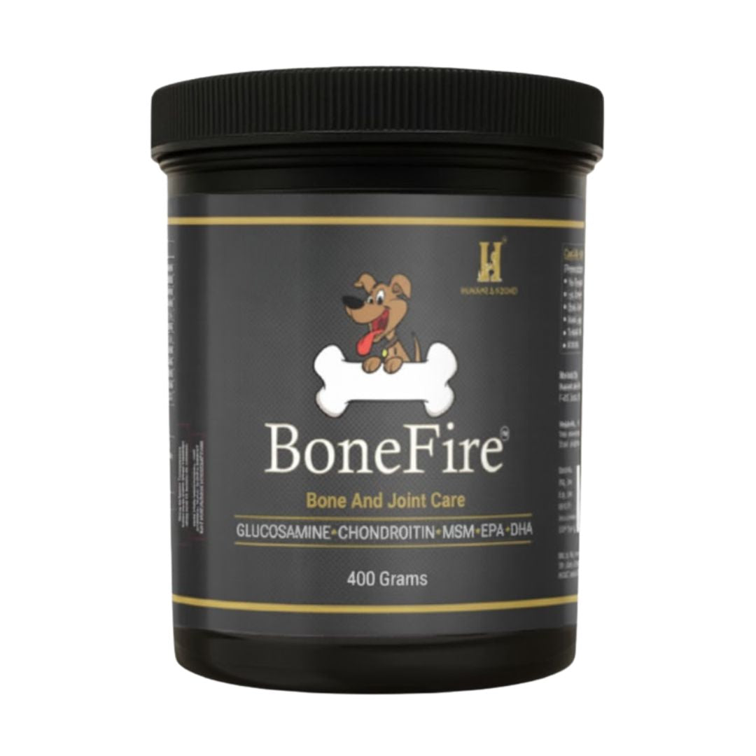 BoneFire Bone, Joints and Ligament Health Supplement for Dogs - 400 Gr ...
