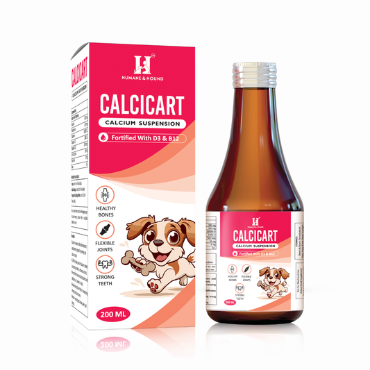Calcicart Calcium Syrup for Dogs | Pack of 3
